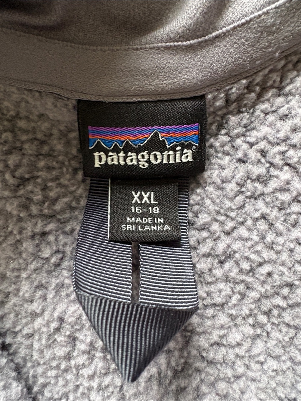 Patagonia Lavender Gray Quarter Zip Pullover - Picture 2 of 3